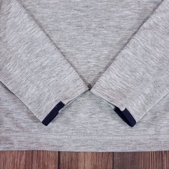 Greyson Youth Size XL 10/11 Ohoopee Match Club 1/4 Zip Pullover Golf Gray - Picture 8 of 14
